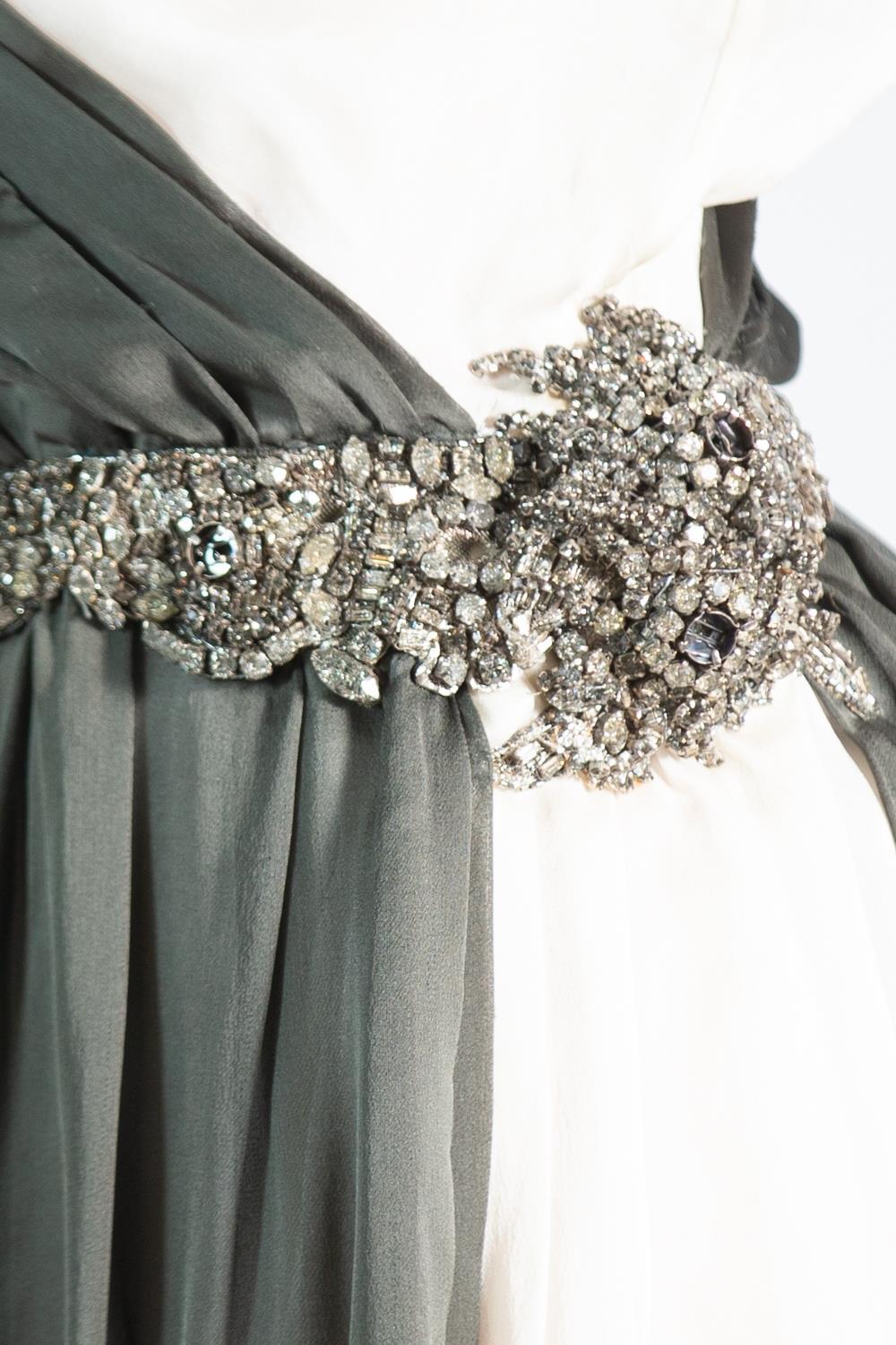 alberta ferretti silver dress Alberta Ferretti Empire waist dress - Silver