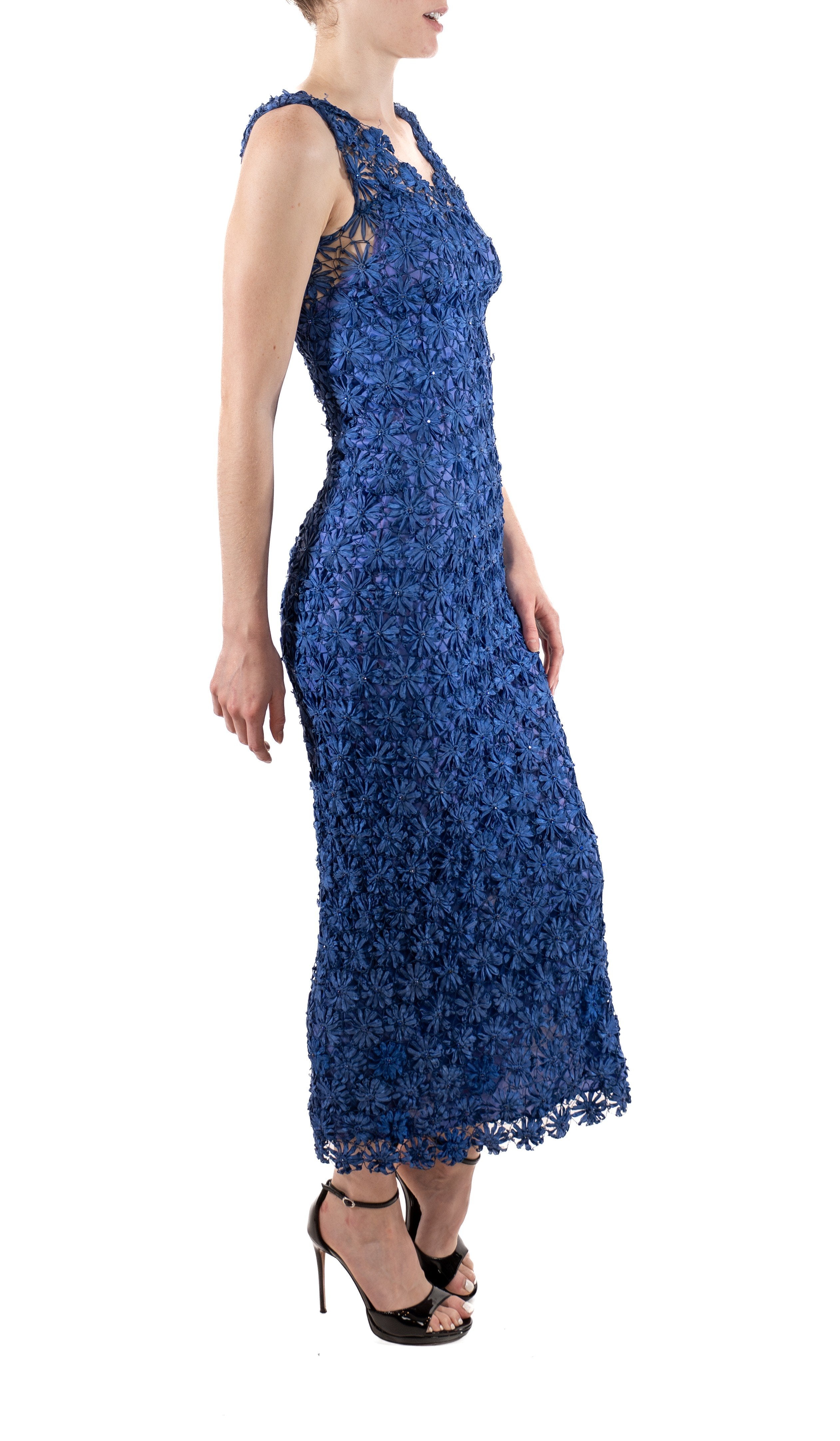 sapphire lace dress VISIONS LACE TRIM TANK DRESS | SAPPHIRE | THIRD FORM | Women's Fashion on Sale | Shop Now THIRD FORM