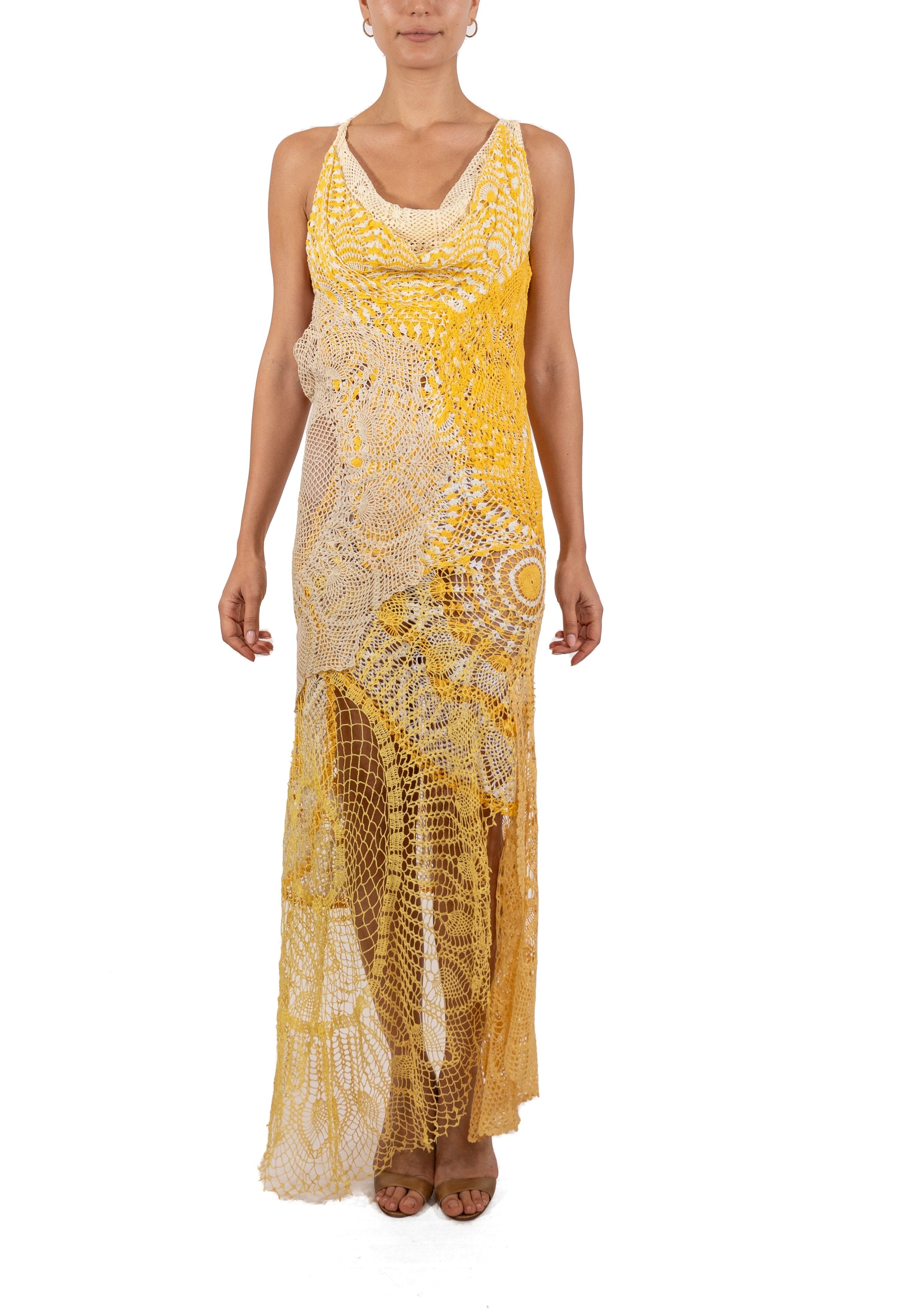 yellow crochet lace dress Kait Crochet Lace Dress in Yellow
