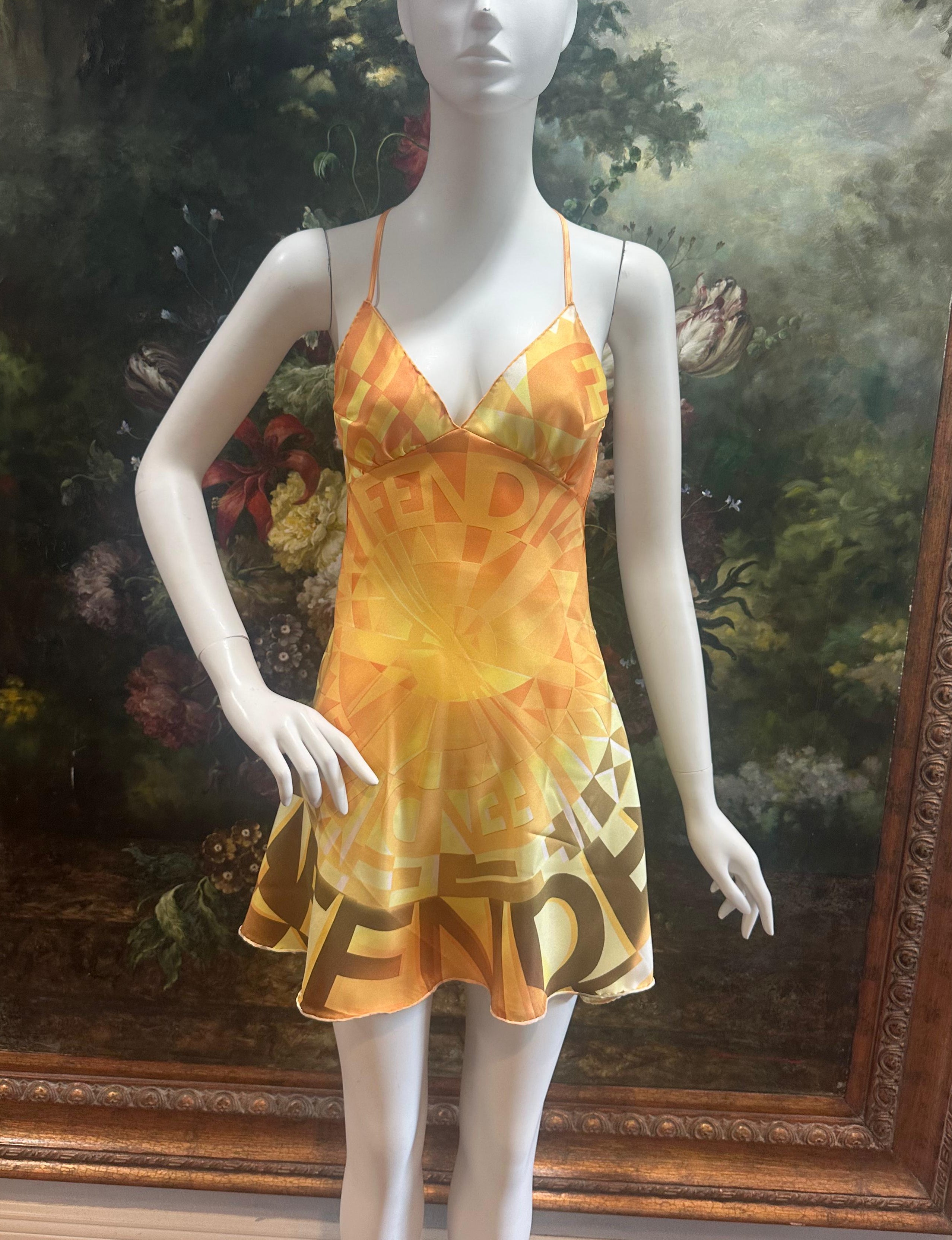 fendi dress silk Fendi silk dress