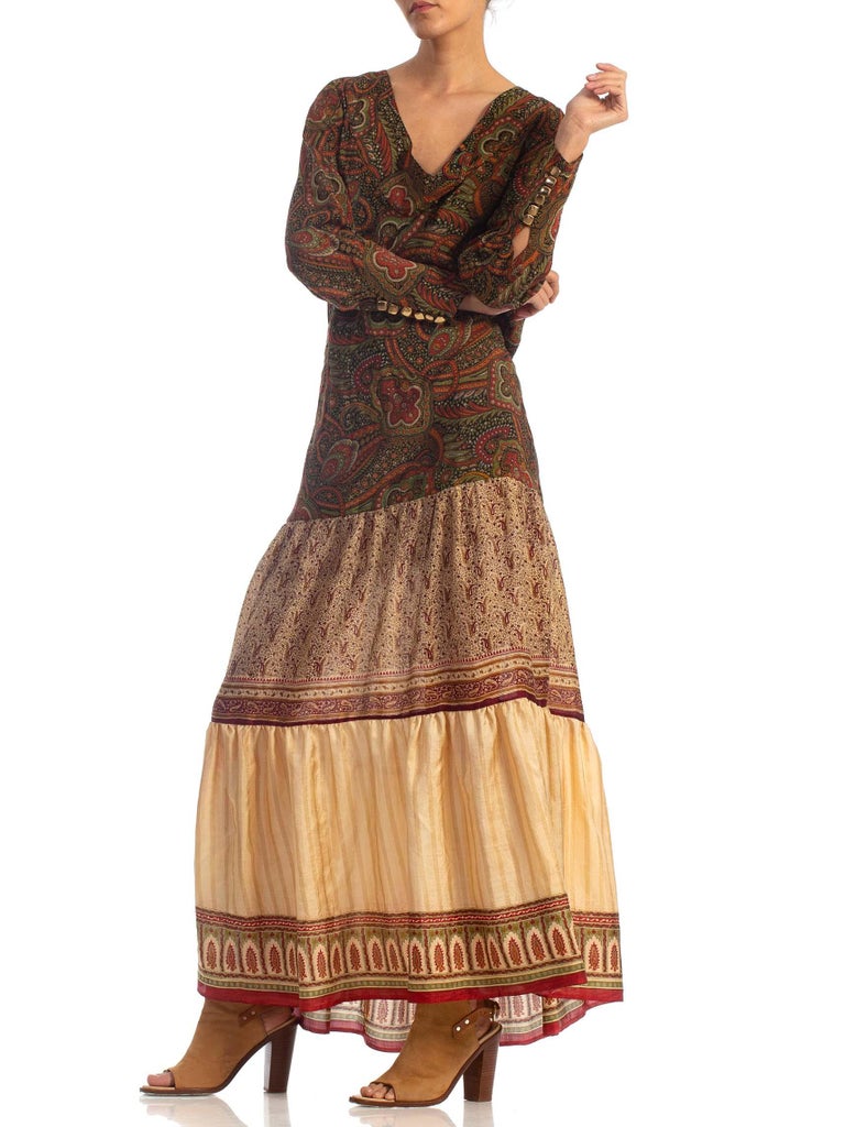 boho 1920s dress BABEYOND Multicolor Beading Fringe Flapper Dress, 1920s Theme Event Party Dress, Rosewood Blush, Size 10