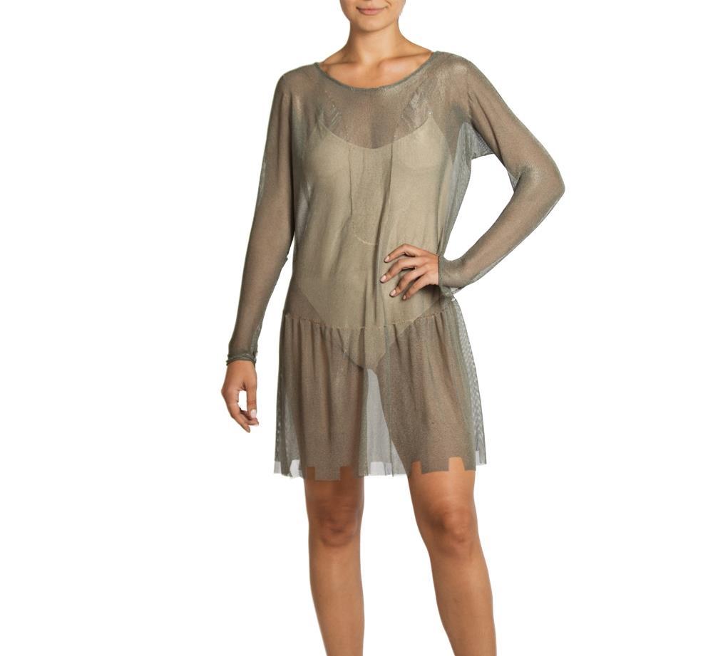 1920S Bronze Chainmail Cocktail Dress 1920S Bronze Chainmail Cocktail Dress