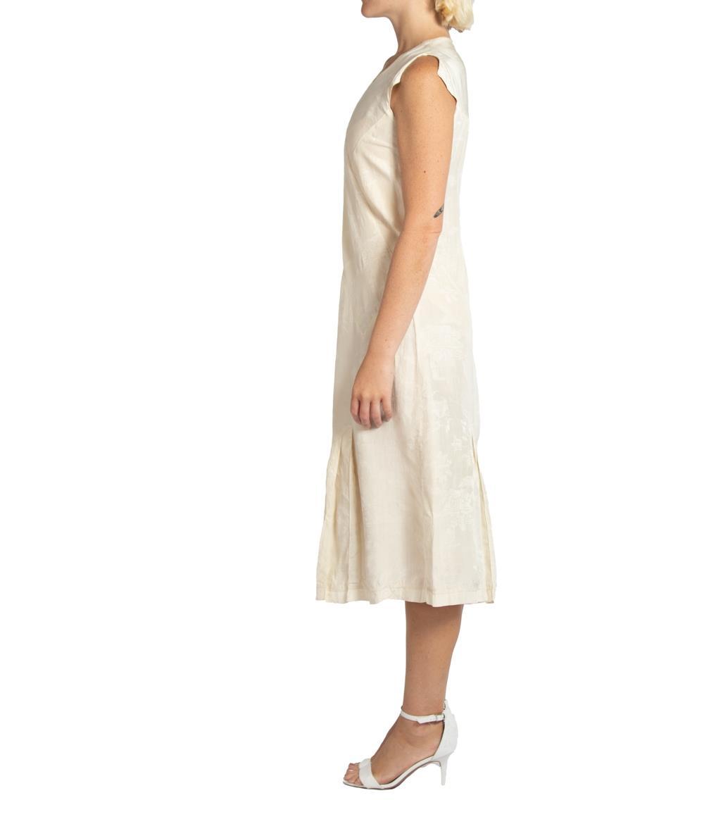 1920s ivory dress FLAPPER 1920s Wedding Dress Beaded Lace 1920s 1930s Art Deco Flapper Great Gatsby Bridal Gown NEWYEARS Eve Dress Ivory
