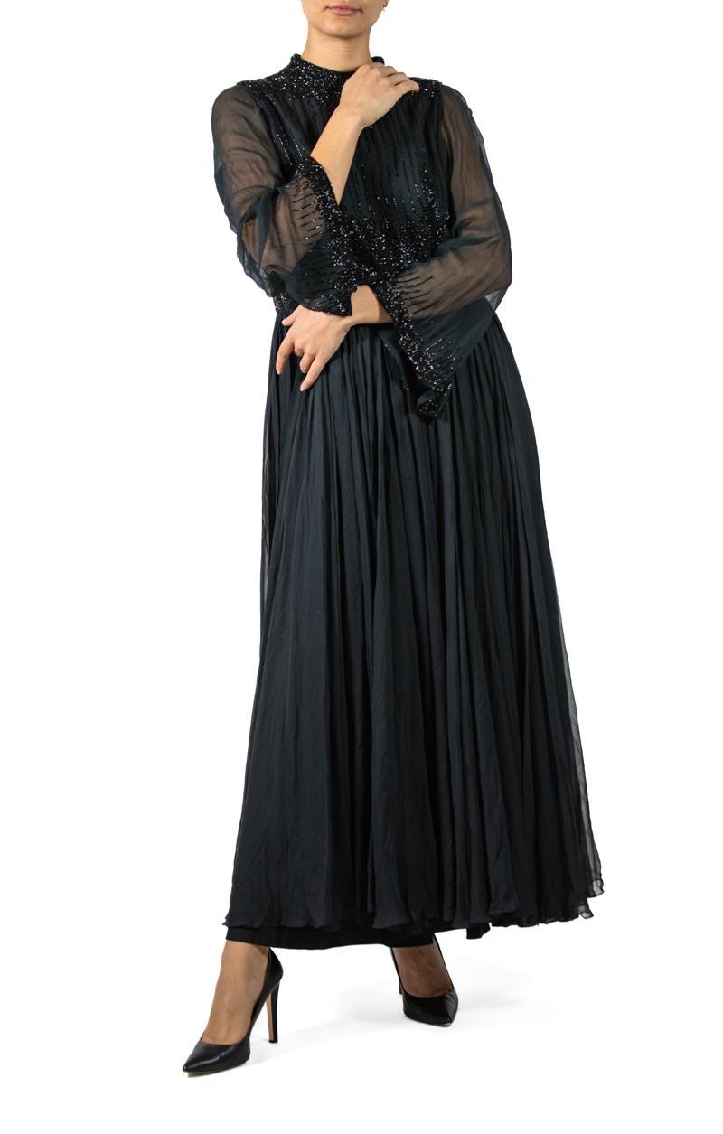 silk chiffon empire waist dress Plus Size Evening Gown Empire Waist Plus Size V-Neck Chiffon Lace Evening Dresses With Sleeves