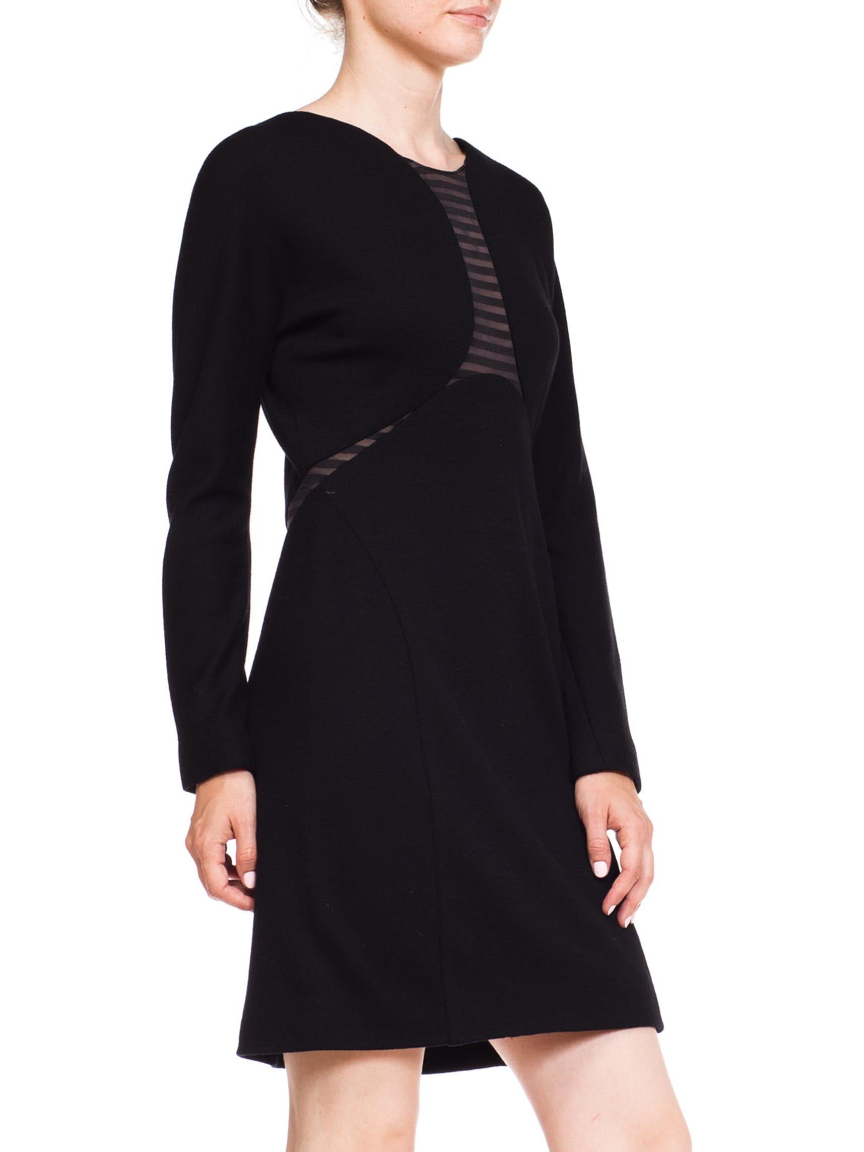 geoffrey beene jersey dress Minimalist 1990s Geoffrey Beene Deep Blue Silk Jersey One Shoulder Dre Shrimpton Couture