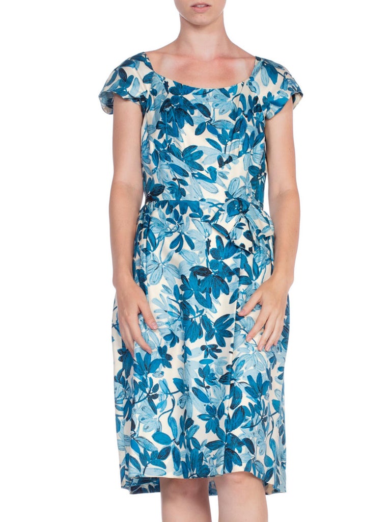 blue floral cap sleeve dress Womens Lipsy Light Blue Floral Cap Sleeve Fit And Flare Midi Dress 8