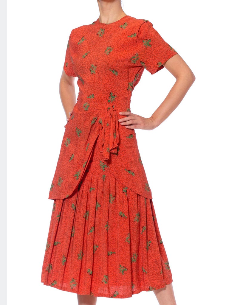 red rayon dress Hand-Embroidered Rayon Sundress in Poppy Red from Bali
