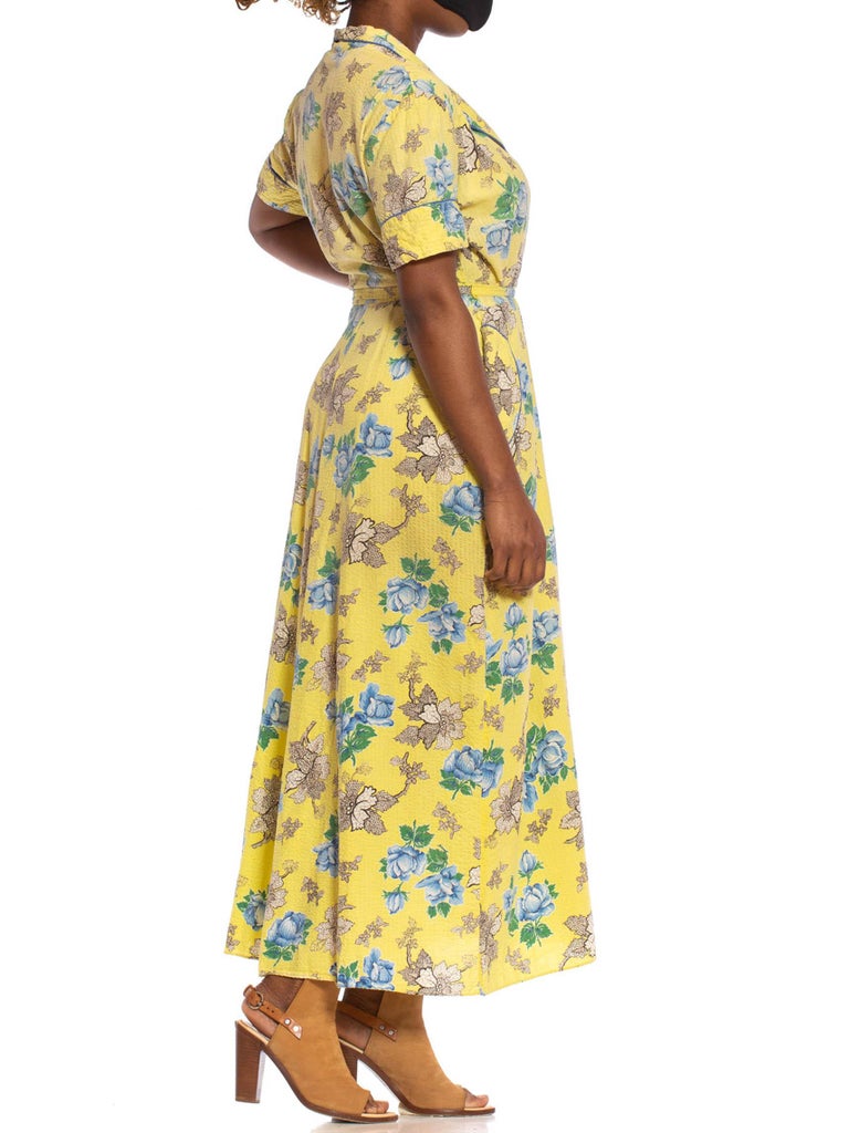 seersucker cotton house dress Women's Cotton Seersucker Dress - Royal Blue - Small