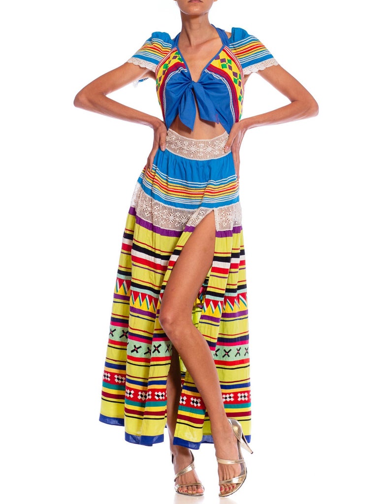 MORPHEW ATELIER Rainbow Patchwork Cotton Dress