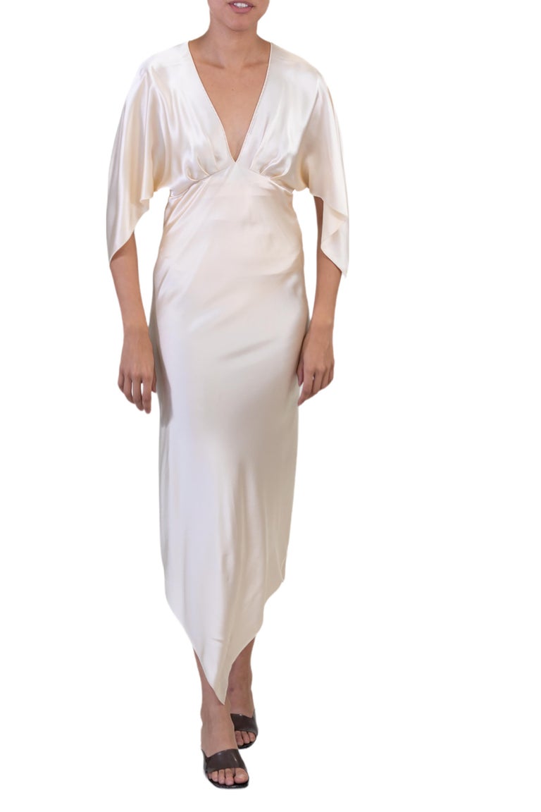 champagne dress with neck scarf Oasis Women's Bandeau Satin Maxi Wedding Dress With Scarf in Champagne