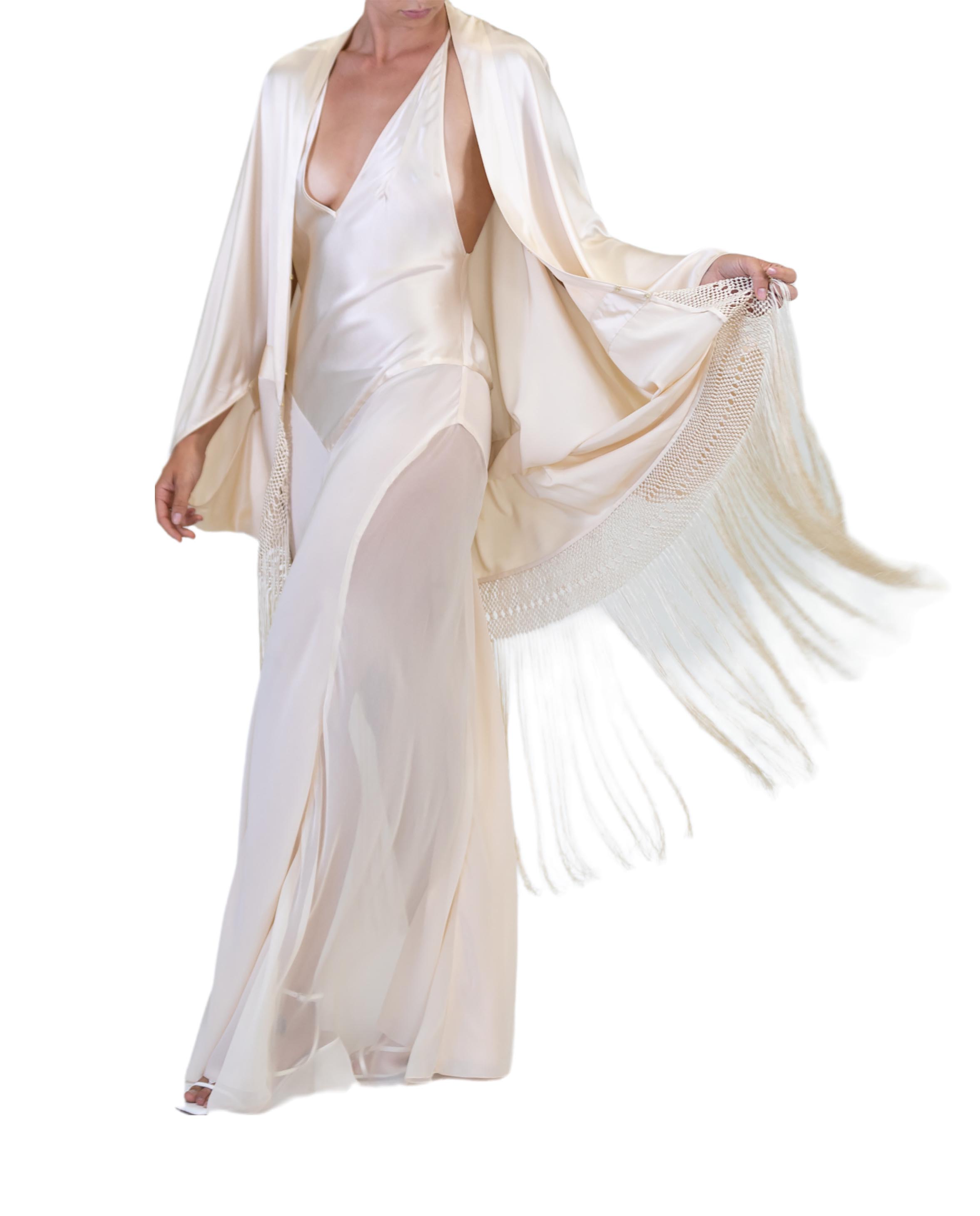 champagne charmeuse dress Champagne Square Neck Shoulder Tie Charmeuse Slit Bridesmaid Dress