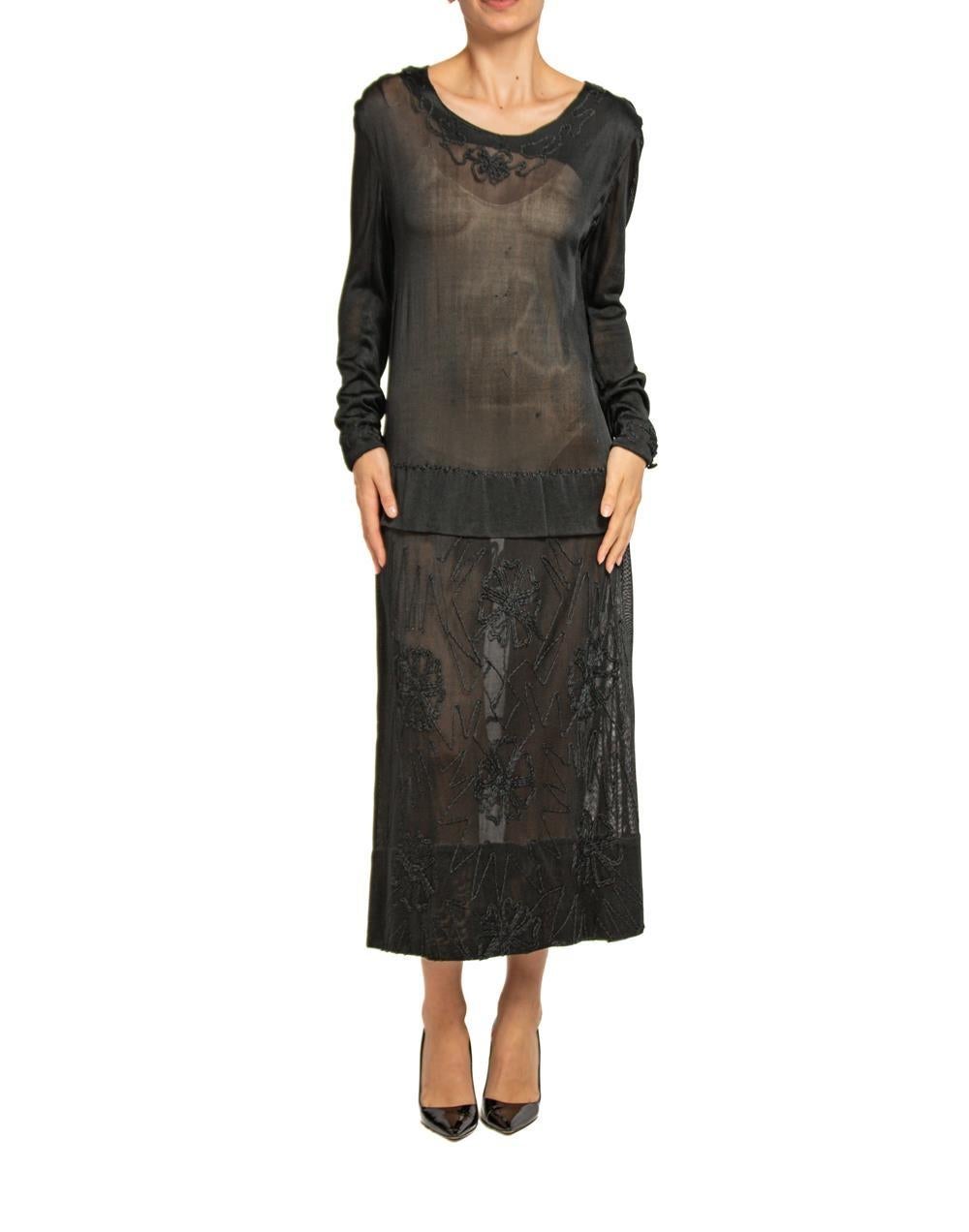 sheer jersey dress Xscape Women's Short-Sleeve V-Neck Long Gown - Navy